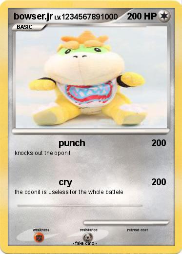 Pokemon bowser.jr