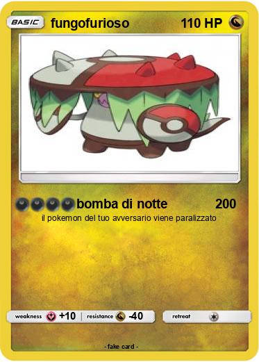 Pokemon fungofurioso