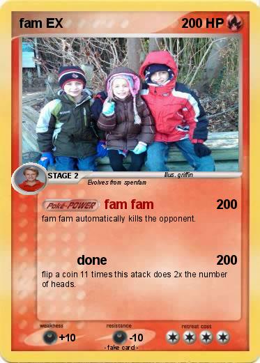 Pokemon fam EX