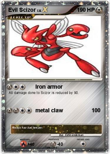 Pokemon Evil Scizor
