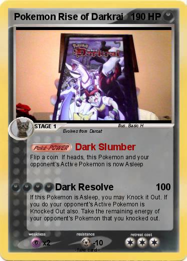 Pokemon Pokemon Rise of Darkrai