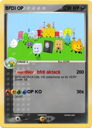 Pokemon BFDI OP