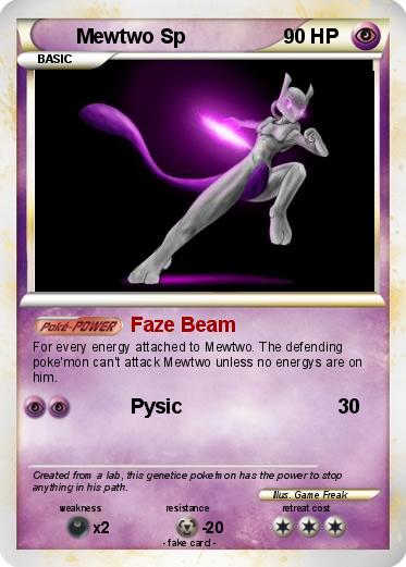 Pokemon Mewtwo Sp