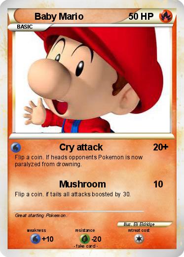 Pokemon Baby Mario