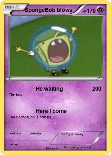 Pokemon SpongeBob blows