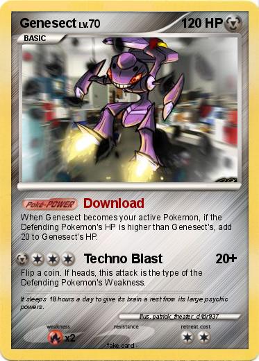 Pokemon Genesect