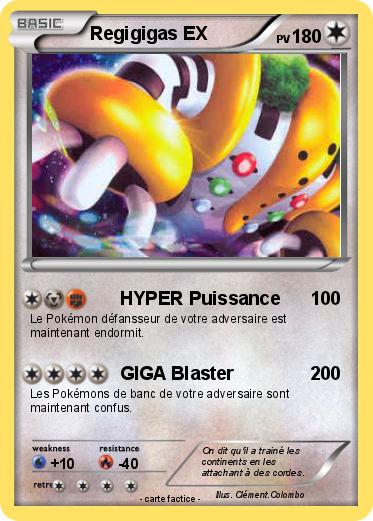Pokemon Regigigas EX