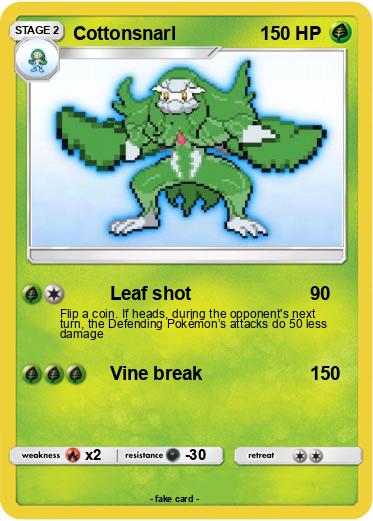 Pokemon Cottonsnarl