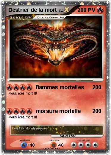 Pokemon Destrier de la mort