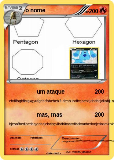 Pokemon o nome
