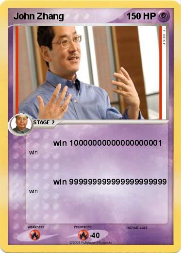 Pokemon John Zhang