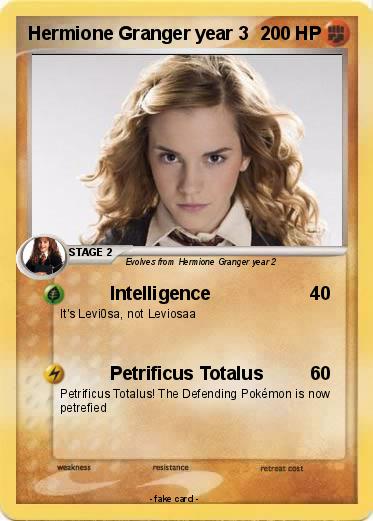 Pokemon Hermione Granger year 3