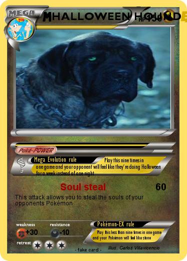 Pokemon HALLOWEEN HOUND
