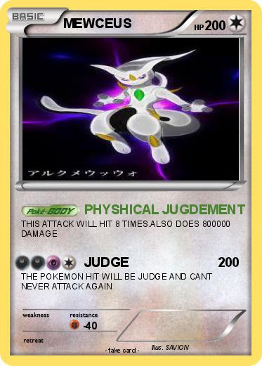 Pokemon MEWCEUS