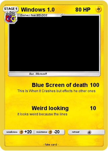 Pokemon Windows 1.0