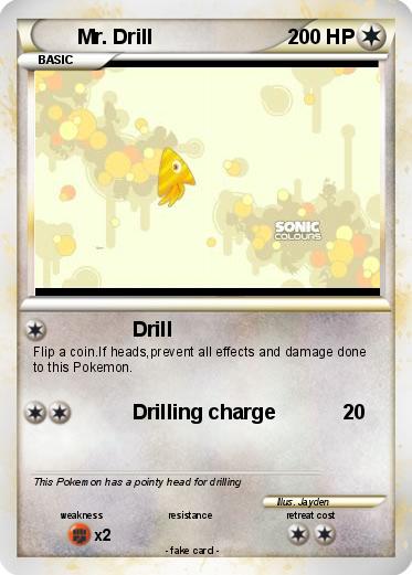 Pokemon Mr. Drill