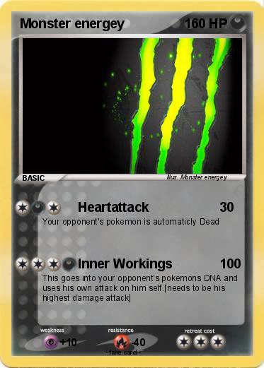 Pokemon Monster energey