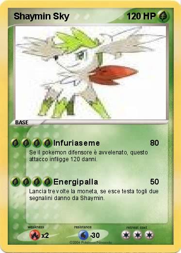 Pokemon Shaymin Sky