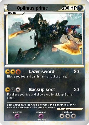 Pokemon Optimus prime