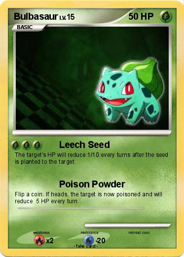 Pokemon Bulbasaur