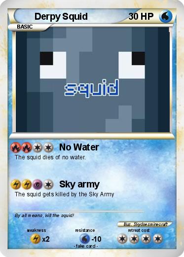 Pokemon Derpy Squid