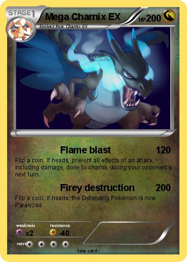 Pokemon Mega Charnix EX