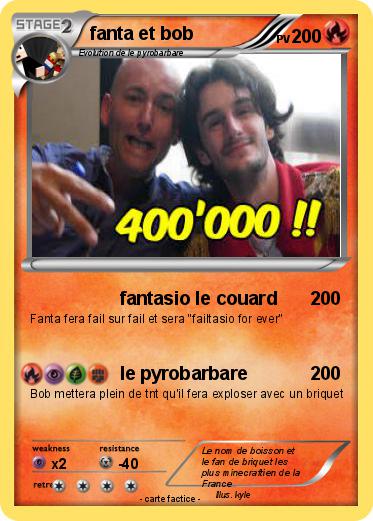 Pokemon fanta et bob