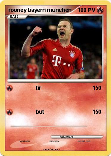 Pokemon rooney bayern munchen