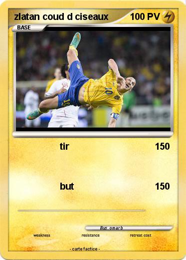 Pokemon zlatan coud d ciseaux