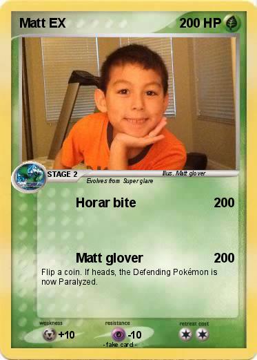 Pokemon Matt EX