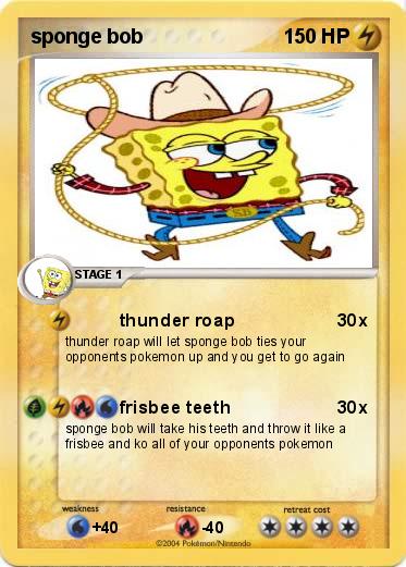 Pokemon sponge bob