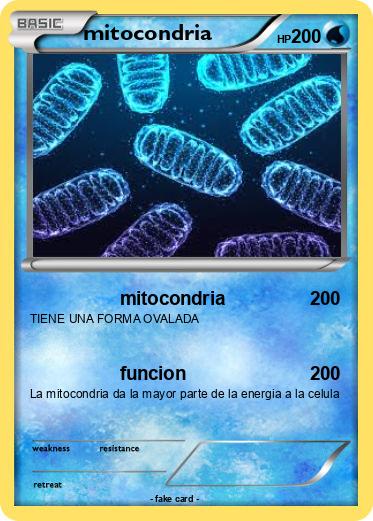 Pokemon mitocondria