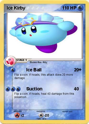 Pokemon Ice Kirby