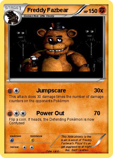 Pokemon Freddy Fazbear