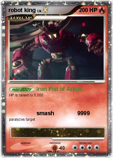 Pokemon robot king