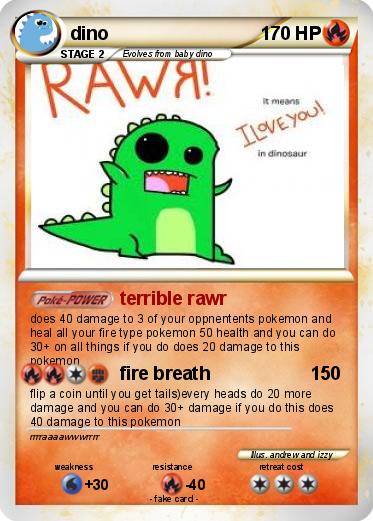 Pokemon dino