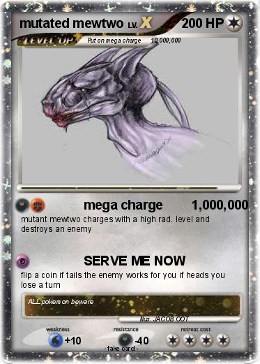 Pokemon mutated mewtwo