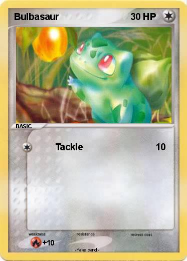 Pokemon Bulbasaur