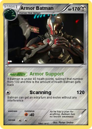 Pokemon Armor Batman