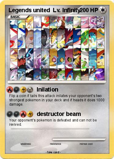 Pokemon Legends united  Lv. Infinity