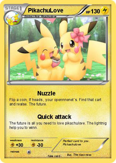 Pokemon PikachuLove