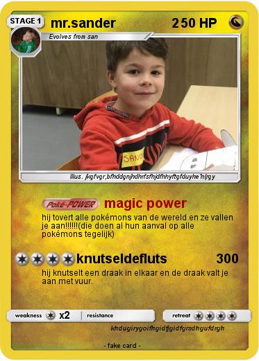 Pokemon mr.sander                2