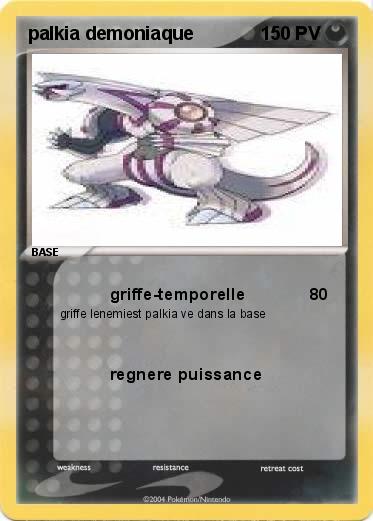 Pokemon palkia demoniaque