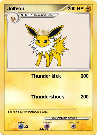 Pokemon Jolteon