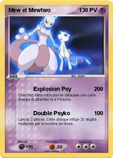 Pokemon Mew et Mewtwo