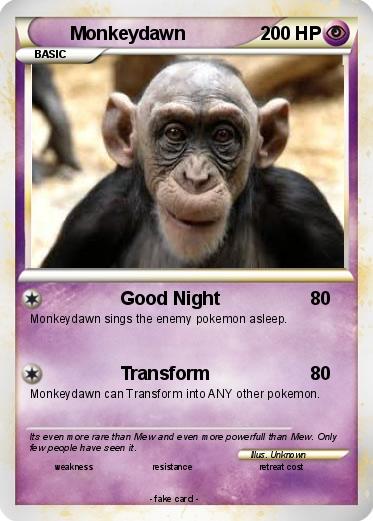 Pokemon Monkeydawn