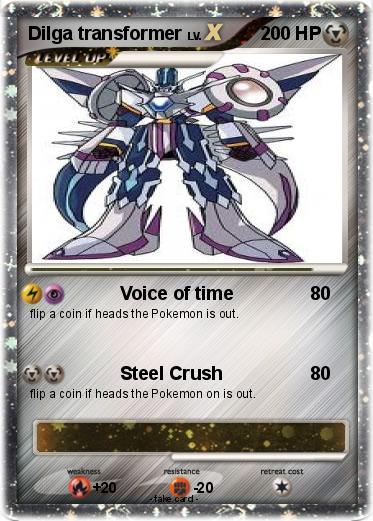 Pokemon Dilga transformer