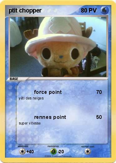Pokemon ptit chopper