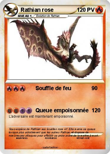 Pokemon Rathian rose