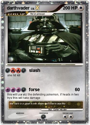 Pokemon darthvader